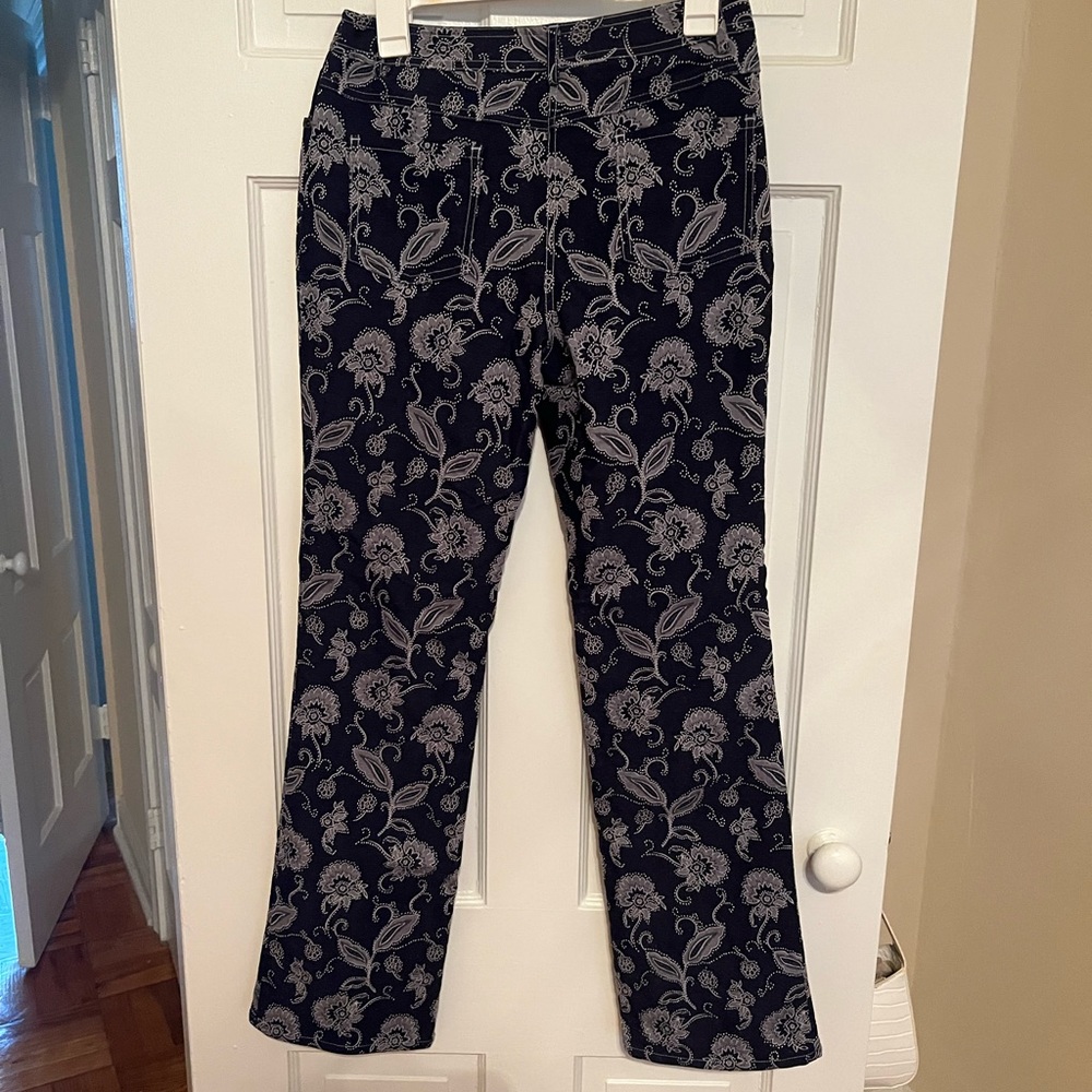 Floral patterned pants